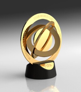 chiaroforte, packaging trofeo prospettiva regali premium fifa 2025